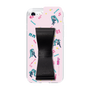 Slim Protection Case - STAND & RING RIBBON Black［ HATSUNE MIKU - Ribbon - Instrumental - Pink ］