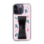 Slim Protection Case - STAND & RING RIBBON Black［ HATSUNE MIKU - Ribbon - Instrumental - Pink ］