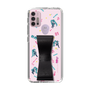 Slim Protection Case - STAND & RING RIBBON Black［ HATSUNE MIKU - Ribbon - Instrumental - Pink ］