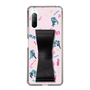 Slim Protection Case - STAND & RING RIBBON Black［ HATSUNE MIKU - Ribbon - Instrumental - Pink ］