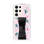 Slim Protection Case - STAND & RING RIBBON Black［ HATSUNE MIKU - Ribbon - Instrumental - Pink ］