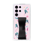 Slim Protection Case - STAND & RING RIBBON Black［ HATSUNE MIKU - Ribbon - Instrumental - Pink ］
