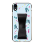 Slim Protection Case - STAND & RING RIBBON Black［ HATSUNE MIKU - Ribbon - Instrumental - Blue ］