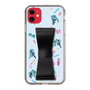 Slim Protection Case - STAND & RING RIBBON Black［ HATSUNE MIKU - Ribbon - Instrumental - Blue ］