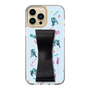 Slim Protection Case - STAND & RING RIBBON Black［ HATSUNE MIKU - Ribbon - Instrumental - Blue ］