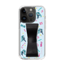 Slim Protection Case - STAND & RING RIBBON Black［ HATSUNE MIKU - Ribbon - Instrumental - Blue ］