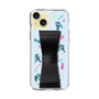 Slim Protection Case - STAND & RING RIBBON Black［ HATSUNE MIKU - Ribbon - Instrumental - Blue ］