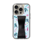 Slim Protection Case - STAND & RING RIBBON Black［ HATSUNE MIKU - Ribbon - Instrumental - Blue ］