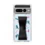 Slim Protection Case - STAND & RING RIBBON Black［ HATSUNE MIKU - Ribbon - Instrumental - Blue ］