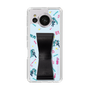 Slim Protection Case - STAND & RING RIBBON Black［ HATSUNE MIKU - Ribbon - Instrumental - Blue ］