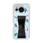 Slim Protection Case - STAND & RING RIBBON Black［ HATSUNE MIKU - Ribbon - Instrumental - Blue ］