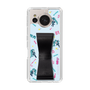 Slim Protection Case - STAND & RING RIBBON Black［ HATSUNE MIKU - Ribbon - Instrumental - Blue ］