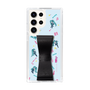 Slim Protection Case - STAND & RING RIBBON Black［ HATSUNE MIKU - Ribbon - Instrumental - Blue ］