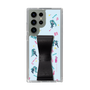Slim Protection Case - STAND & RING RIBBON Black［ HATSUNE MIKU - Ribbon - Instrumental - Blue ］