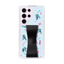 Slim Protection Case - STAND & RING RIBBON Black［ HATSUNE MIKU - Ribbon - Instrumental - Blue ］