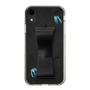 Slim Protection Case - STAND & RING RIBBON Black［ HATSUNE MIKU - Ribbon - Instrumental - Monochrome ］