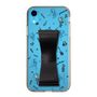 Slim Protection Case - STAND & RING RIBBON Black［ HATSUNE MIKU - Ribbon - Instrumental - Monochrome ］