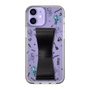 Slim Protection Case - STAND & RING RIBBON Black［ HATSUNE MIKU - Ribbon - Instrumental - Monochrome ］