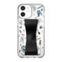 Slim Protection Case - STAND & RING RIBBON Black［ HATSUNE MIKU - Ribbon - Instrumental - Monochrome ］