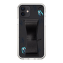 Slim Protection Case - STAND & RING RIBBON Black［ HATSUNE MIKU - Ribbon - Instrumental - Monochrome ］