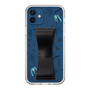 Slim Protection Case - STAND & RING RIBBON Black［ HATSUNE MIKU - Ribbon - Instrumental - Monochrome ］