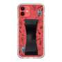 Slim Protection Case - STAND & RING RIBBON Black［ HATSUNE MIKU - Ribbon - Instrumental - Monochrome ］