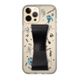Slim Protection Case - STAND & RING RIBBON Black［ HATSUNE MIKU - Ribbon - Instrumental - Monochrome ］