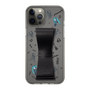 Slim Protection Case - STAND & RING RIBBON Black［ HATSUNE MIKU - Ribbon - Instrumental - Monochrome ］