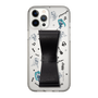 Slim Protection Case - STAND & RING RIBBON Black［ HATSUNE MIKU - Ribbon - Instrumental - Monochrome ］