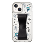 Slim Protection Case - STAND & RING RIBBON Black［ HATSUNE MIKU - Ribbon - Instrumental - Monochrome ］