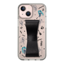 Slim Protection Case - STAND & RING RIBBON Black［ HATSUNE MIKU - Ribbon - Instrumental - Monochrome ］
