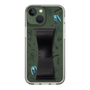 Slim Protection Case - STAND & RING RIBBON Black［ HATSUNE MIKU - Ribbon - Instrumental - Monochrome ］