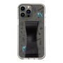 Slim Protection Case - STAND & RING RIBBON Black［ HATSUNE MIKU - Ribbon - Instrumental - Monochrome ］