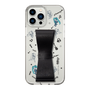 Slim Protection Case - STAND & RING RIBBON Black［ HATSUNE MIKU - Ribbon - Instrumental - Monochrome ］