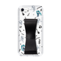 Slim Protection Case - STAND & RING RIBBON Black［ HATSUNE MIKU - Ribbon - Instrumental - Monochrome ］
