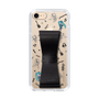 Slim Protection Case - STAND & RING RIBBON Black［ HATSUNE MIKU - Ribbon - Instrumental - Monochrome ］
