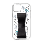 Slim Protection Case - STAND & RING RIBBON Black［ HATSUNE MIKU - Ribbon - Instrumental - Monochrome ］