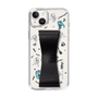 Slim Protection Case - STAND & RING RIBBON Black［ HATSUNE MIKU - Ribbon - Instrumental - Monochrome ］