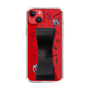 Slim Protection Case - STAND & RING RIBBON Black［ HATSUNE MIKU - Ribbon - Instrumental - Monochrome ］