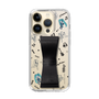Slim Protection Case - STAND & RING RIBBON Black［ HATSUNE MIKU - Ribbon - Instrumental - Monochrome ］