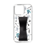 Slim Protection Case - STAND & RING RIBBON Black［ HATSUNE MIKU - Ribbon - Instrumental - Monochrome ］