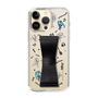 Slim Protection Case - STAND & RING RIBBON Black［ HATSUNE MIKU - Ribbon - Instrumental - Monochrome ］