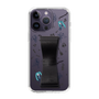 Slim Protection Case - STAND & RING RIBBON Black［ HATSUNE MIKU - Ribbon - Instrumental - Monochrome ］