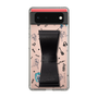 Slim Protection Case - STAND & RING RIBBON Black［ HATSUNE MIKU - Ribbon - Instrumental - Monochrome ］