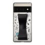 Slim Protection Case - STAND & RING RIBBON Black［ HATSUNE MIKU - Ribbon - Instrumental - Monochrome ］