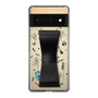 Slim Protection Case - STAND & RING RIBBON Black［ HATSUNE MIKU - Ribbon - Instrumental - Monochrome ］