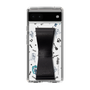 Slim Protection Case - STAND & RING RIBBON Black［ HATSUNE MIKU - Ribbon - Instrumental - Monochrome ］
