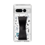 Slim Protection Case - STAND & RING RIBBON Black［ HATSUNE MIKU - Ribbon - Instrumental - Monochrome ］