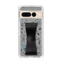 Slim Protection Case - STAND & RING RIBBON Black［ HATSUNE MIKU - Ribbon - Instrumental - Monochrome ］