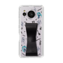 Slim Protection Case - STAND & RING RIBBON Black［ HATSUNE MIKU - Ribbon - Instrumental - Monochrome ］